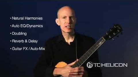 TC Helicon VoiceTone Harmony G Vocal   Guitar Processor