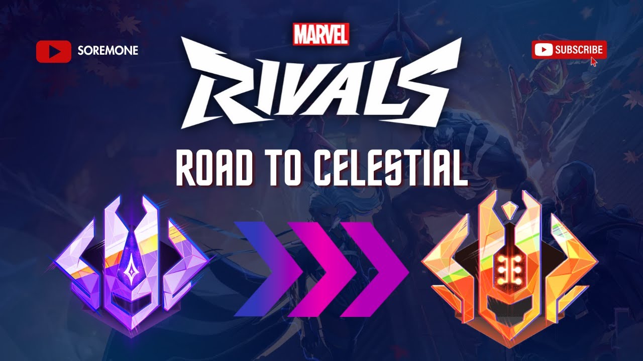 Marvel's Rivals Grandmaster Ranked Road to Celestial - YouTube