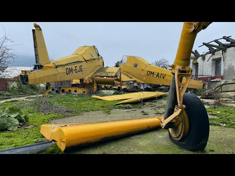 Unused Airplanes Stored in Slovakia @TheDarkPirateStories