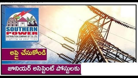 TSSPDCL Junior Assistant Recruitment 2019, LR education, Ganti Lovaraju,Telugu, Jobs,