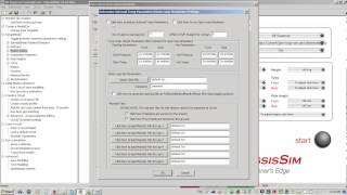 Using ChassisSim track replays to determine tyre pressures and temperatures
