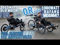 ICE Adventure Trikes with 1000W Hub Motor & 1000W Bafang Middrive - Full Suspension Recumbent Trikes