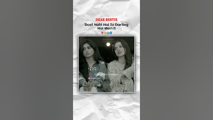 Meri Darling Hai Tu 💗😜 friendship edit video || aesthetic bestfriend reels video #viral #shorts #yt