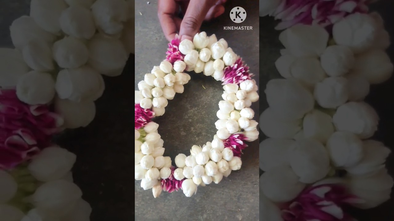 Jasmine ROSE BRIDAL GARLAND YouTube