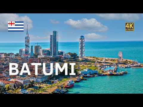 Ready for Takeoff? Batumi, Georgia 2023 - 4K Drone Footage Before Tourists Flood In!