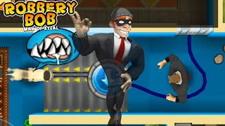 Robbery Bob 2 - Agent Costume gameplay using Toxic donut #17