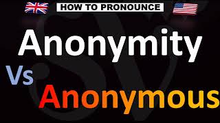 How to Pronounce Anonymity VS. Anonnymous (CORRECTLY!)