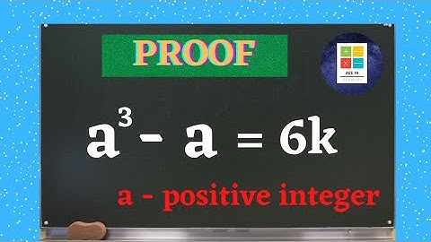 How a^3 - a is divisible by 6 ?