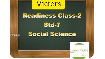 First Bell 2.0 Std 7 Social Science Class 2 22 June 2021