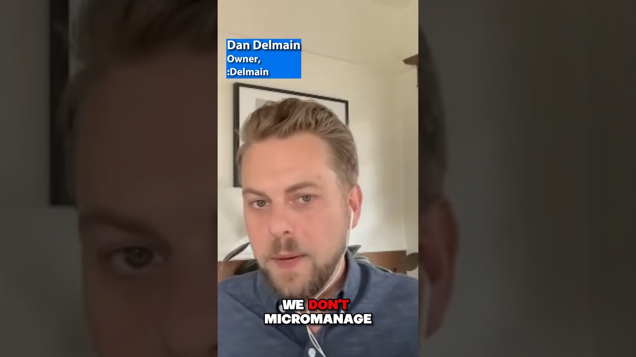 Keeping your Employees MOTIVATED with Dan Delmain, Owner of 