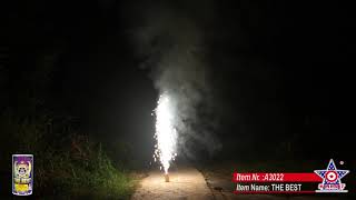 NEW FOR 2022 - A3022 THE BEST-Starget Brand from Pyromooi Fireworks Ltd