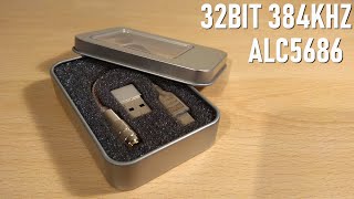 32bit 384khz Type C to 3.5mm Adapter Review - Realtek ALC5686