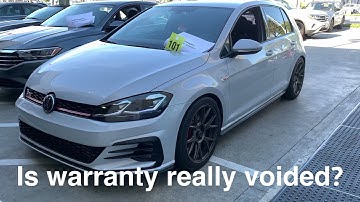 Can We Warranty This Tuned VW Golf? TD1