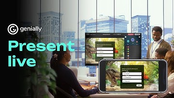Present live with Genially