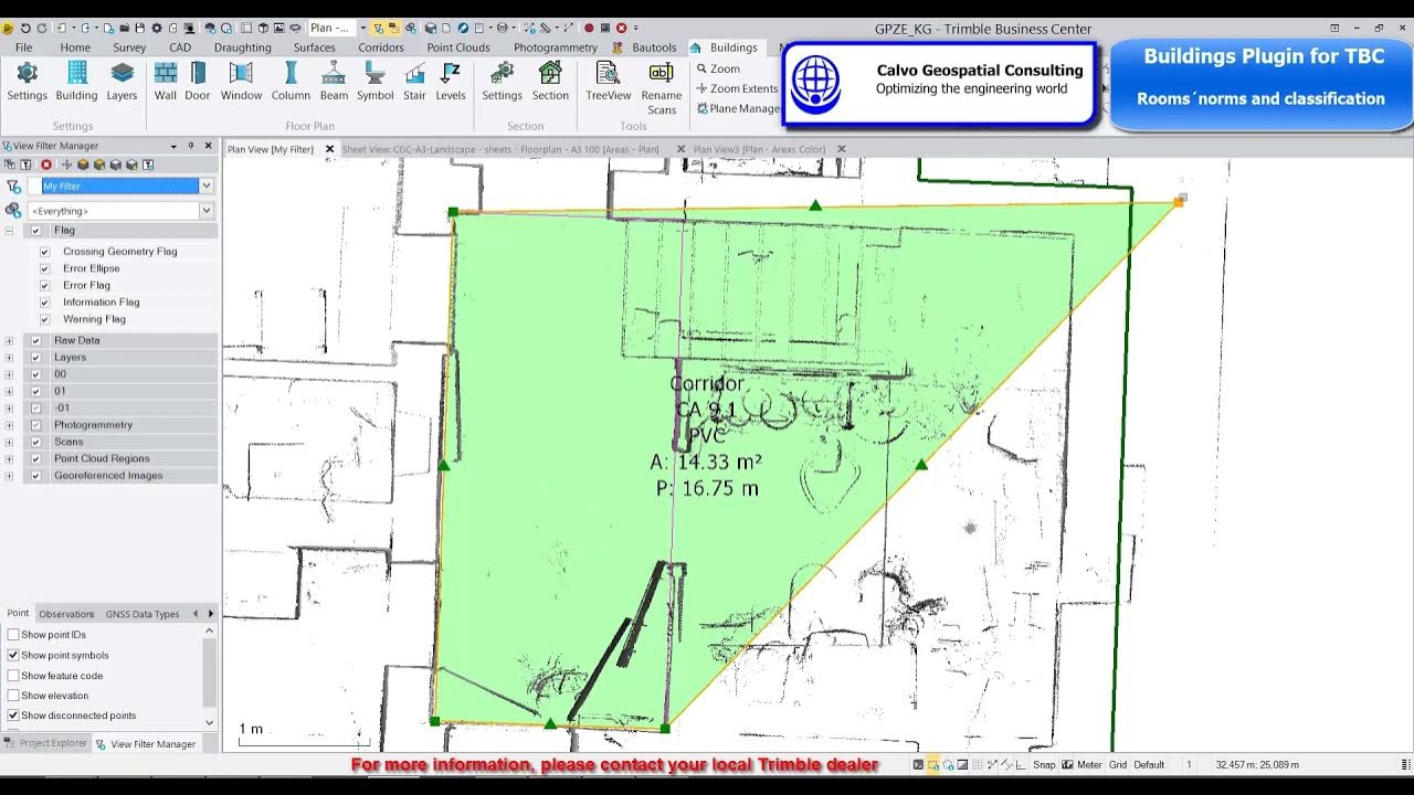 Buildings Plugin for TBC - Working with rooms and norms - YouTube