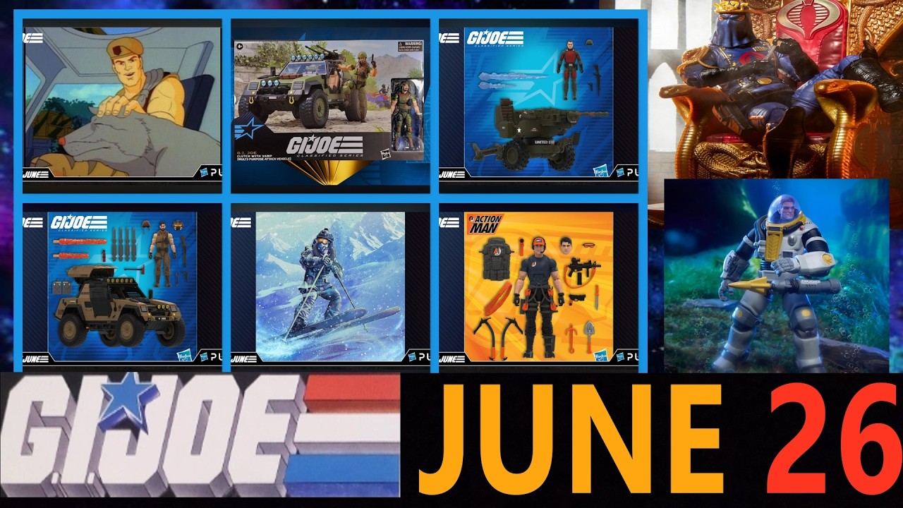 YO JOE JUNE 26 REVEALS, REISSUES, EXCLUSIVES AND WHAT I DID NOT