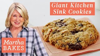 How to Make Martha Stewart's Giant Kitchen Sink Cookies | Martha Bakes Recipes | Martha Stewart