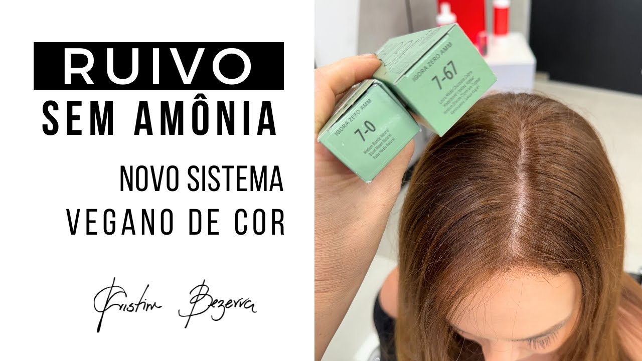 Рыжий без аммиака с новой системой веганских красок