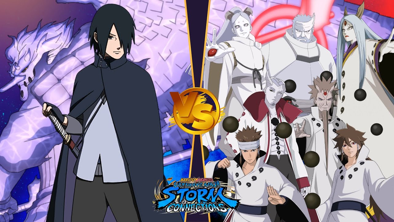 [Саске Учиха против Марафонской битвы клана Оцуцуки] NARUTO X BORUTO Ultimate Ninja STORM