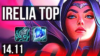 IRELIA vs CAMILLE (TOP) | 1200+ games, 9/2/3, Dominating | EUW Master | 14.11