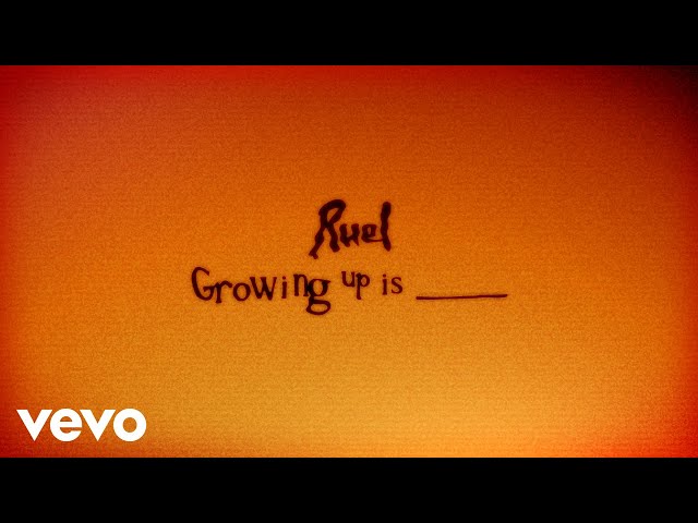 Ruel - GROWING UP IS _____ (Lyric Video) class=