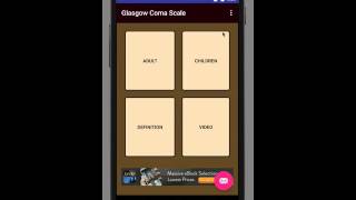 Glasgow Coma Scale Android App screenshot 1