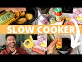 EASY & LAZY SLOW COOKER MEALS *ON A BUDGET*  FULL WEEK CROCK POT DINNER RECIPE IDEAS. MR CARRINGTON