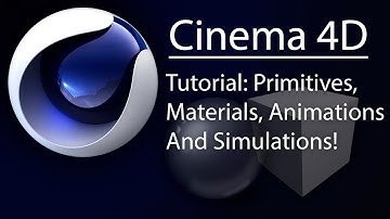 Cinema 4D: Primitives, Simulations, Animations and Materials.