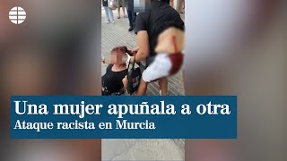 Una mujer apuñala a otra en la cola de Caritas al grito de: \