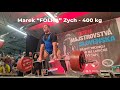 Marek Folha Zych 400kg Deadlift AWPC 2021 Trnava