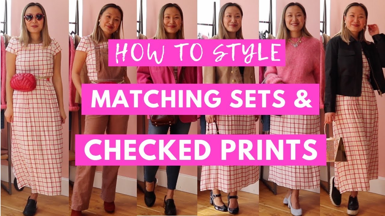 How to Style MATCHING SETS | 6 Ways to Wear