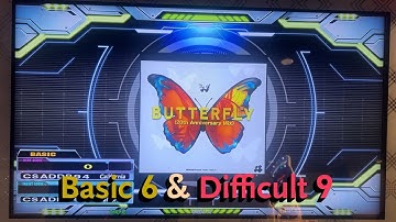 [DDR A3] Butterfly (20th Anniversary Mix) [Basic 6 & Difficult 9]
