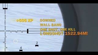 Longest Sniper shot in Warzone Caldera yet 1522!