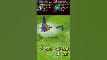 Yinglong vs Qinglong (Age of Mythology: Retold) #Shorts