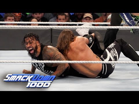 Daniel Bryan & AJ Styles vs. The Usos: SmackDown 1000, Oct. 16, 2018