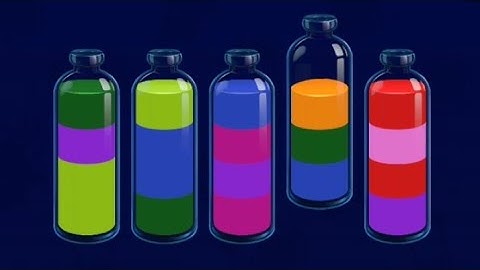 Color Water Sort Level 62-63 Walkthrough Gameplay Android,iOS 