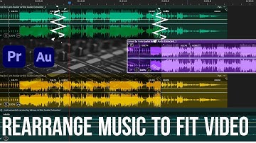 Use the remix function in Adobe Audition to fit a song to your video