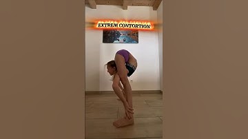 Extreme Contortion Backbend #backbend #contortion #triplefold #flexibility