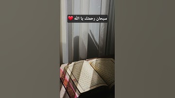 تلاوة هادئة وسبحان رحمة الله ❤️ #قرآن @watazawadoo