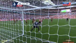 FA Cup Final | Arsenal Vs Hull City 3-2 | Kieran Gibbs Unbelievable Miss | 17\/05\/2014 HD