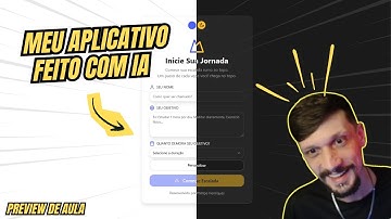 MEU APLICATIVO FEITO COM IA - PREVIEW DE AULA