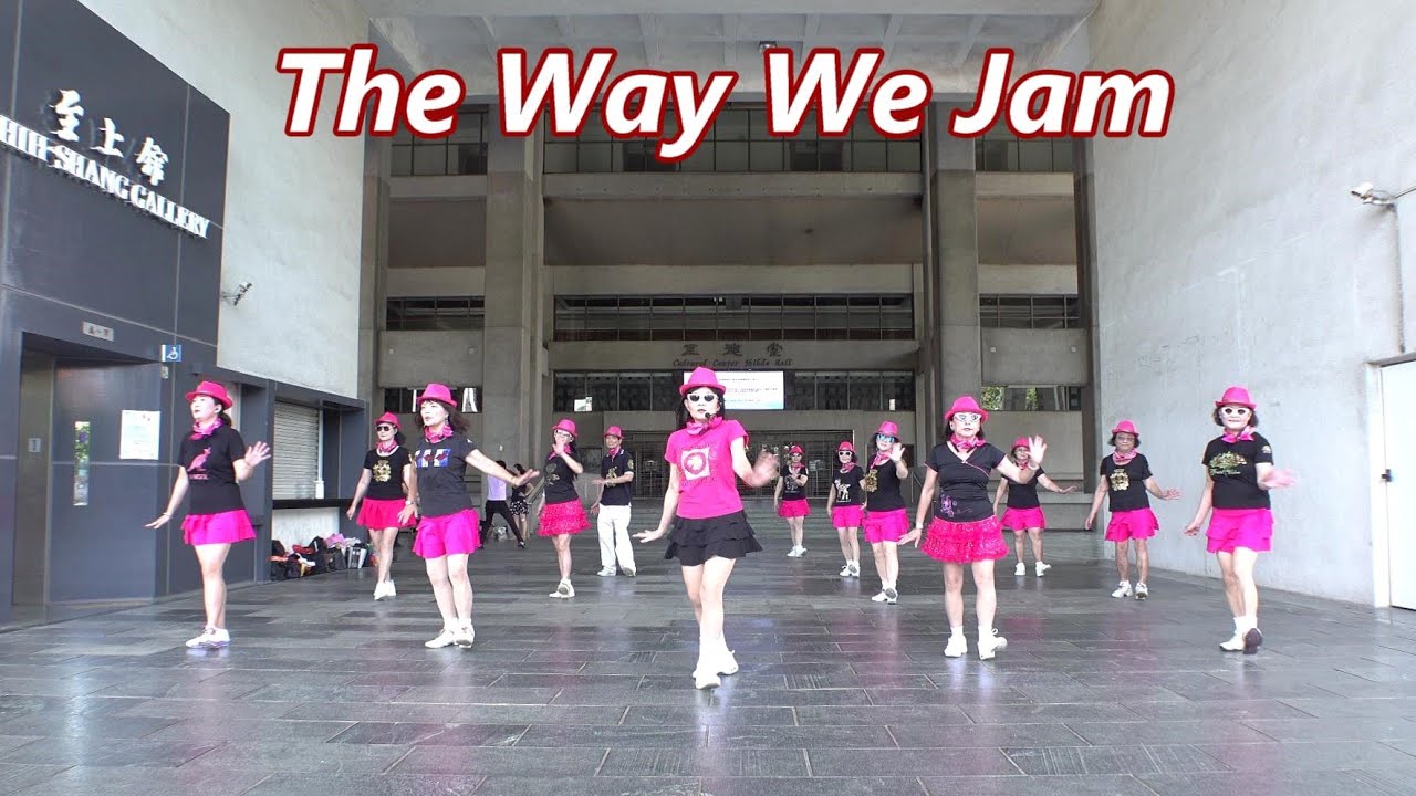 The Way We Jam│Line Dance by Jennifer Choo Sue Chin & Rebecca Lee│Demo & Walk Through║即興演奏│排舞│含導跳║4K