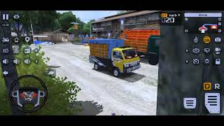 I AM Delivered The Chicken Loaded Mini Truck In Cirebon City - Bus Simulator Indonesia - 350 Episode screenshot 5
