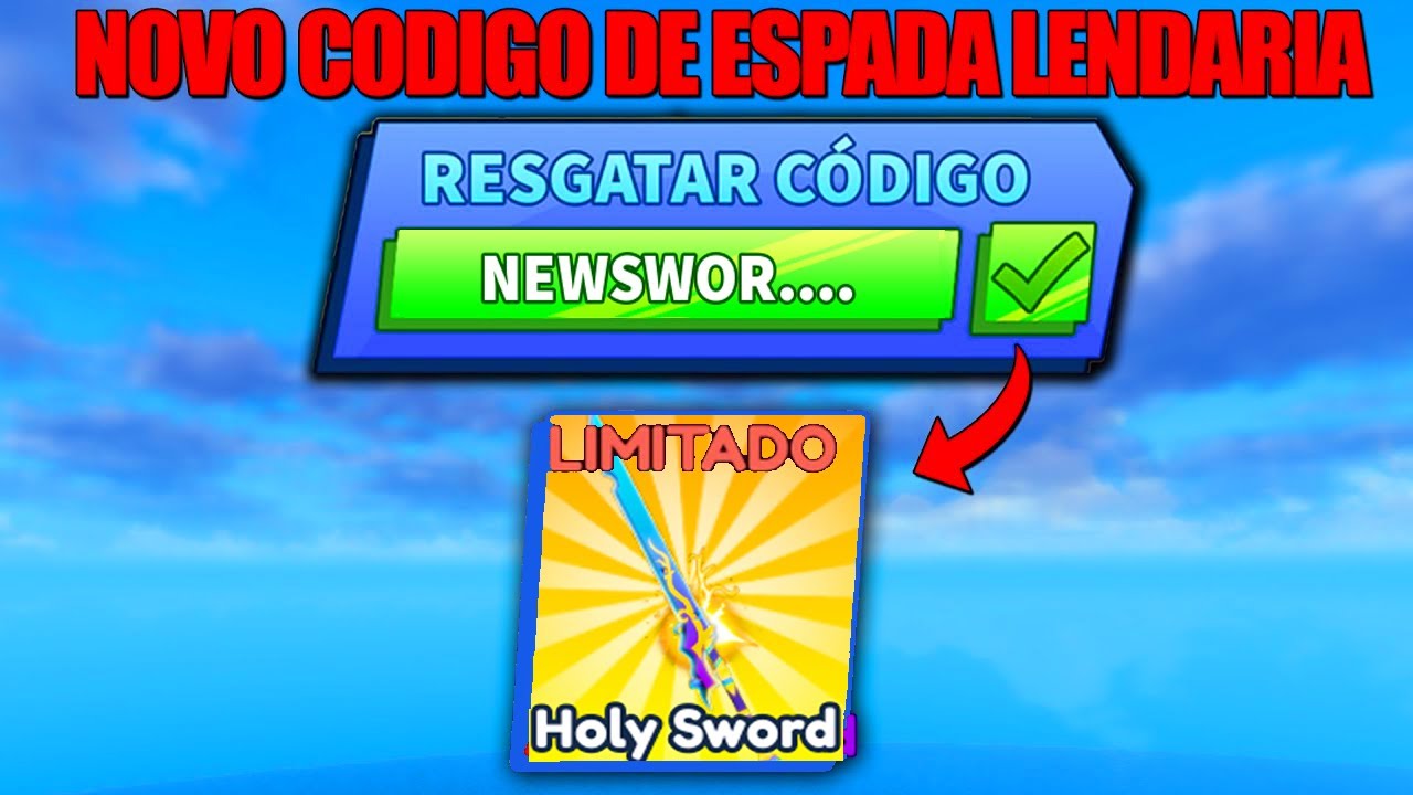 Novo* codigo Para ganhar uma Espada Mitica Free!!!! (Bola de