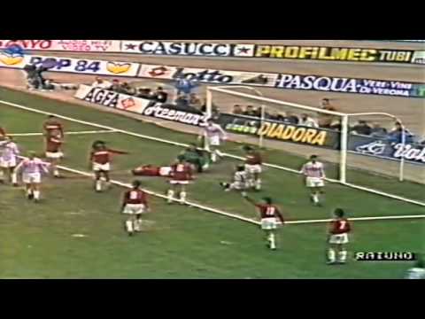 Serie A 1987-1988, day 14 Juventus - Milan 0-1 (Gullit)