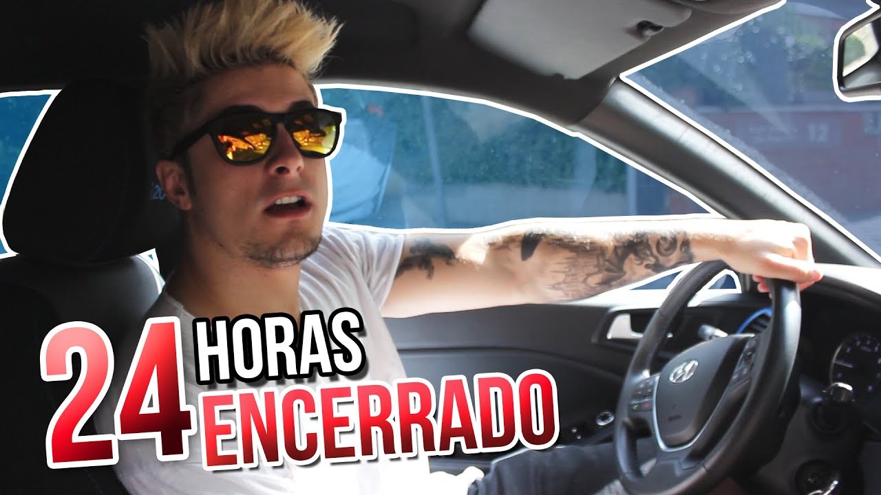 24 HORAS ENCERRADO EN MI COCHE!! *Esto es todo lo que ocurrió...*