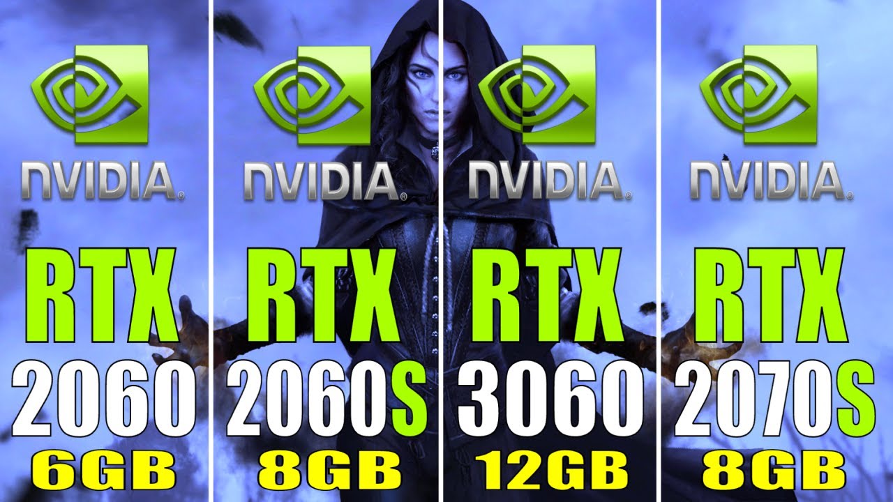 RTX 2060 vs RTX 2060 SUPER vs RTX 3060 vs RTX 2070 SUPER || PC GAMES TEST ||