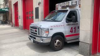 Chicago Fire Department Ambulance 41 Responding