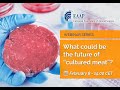 Eaap webinar what could be the future of cultured meat