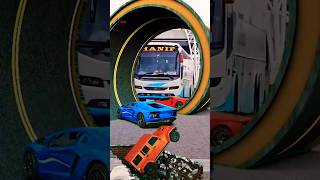 Massive Mixer Truck & Car Crossing Future Technol! A Visual Feast #vfx #shorts #trending #viral